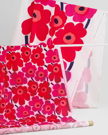 Pieni Unikko Stoff - Rot - Marimekko