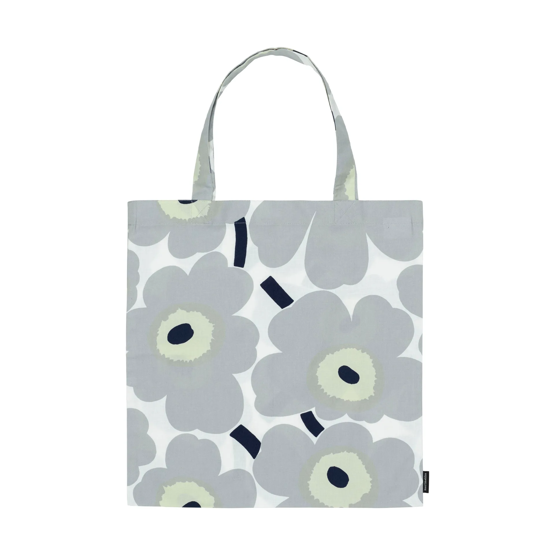 Pieni Unikko Tasche 44x43 cm, Cotton-grey-sand Marimekko