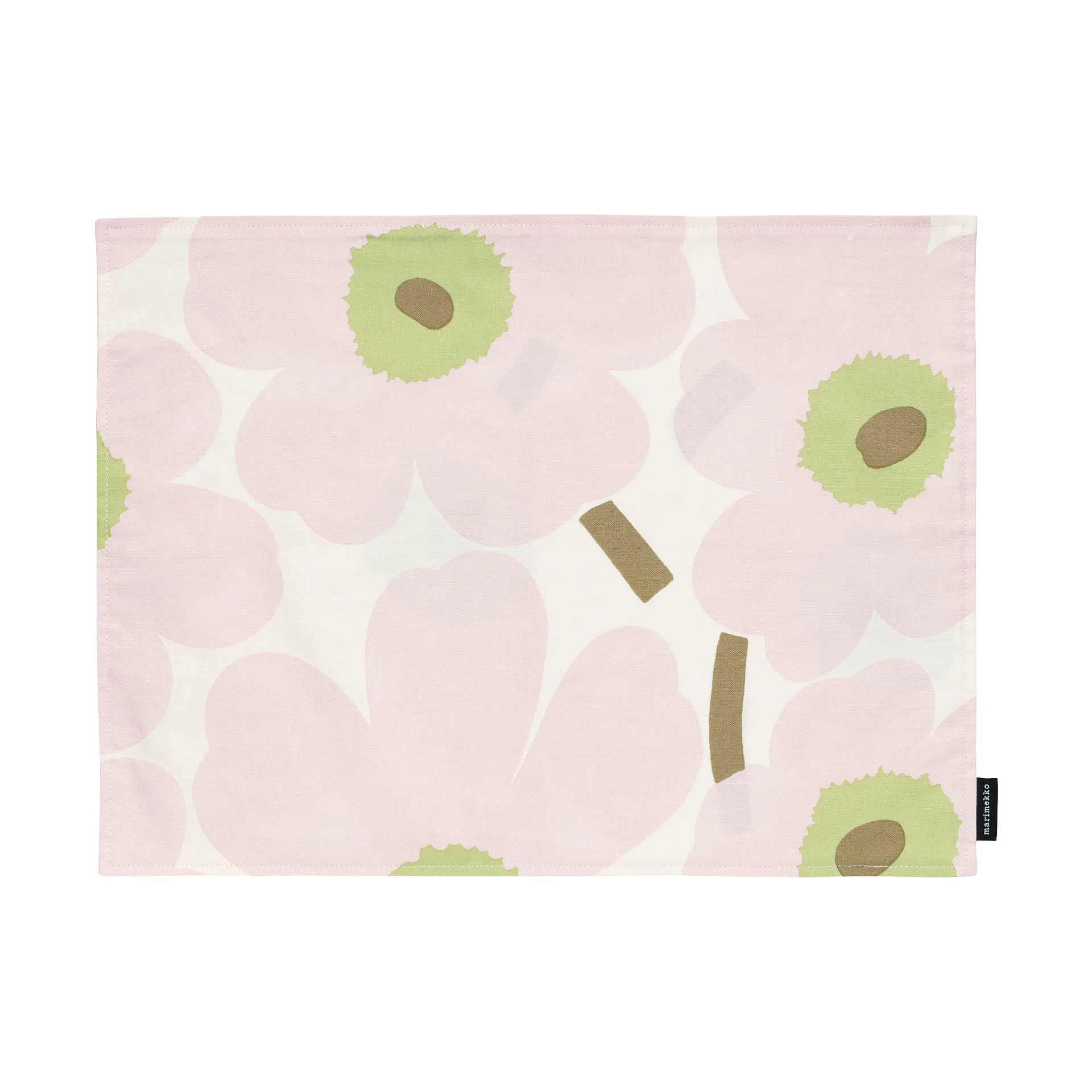 Pieni unikko Tischset Acryl, Off white-pink-pear-sand Marimekko