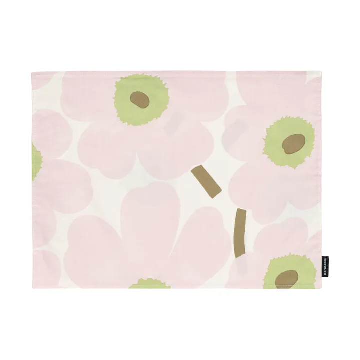 Pieni unikko Tischset Acryl - Off white-pink-pear-sand - Marimekko