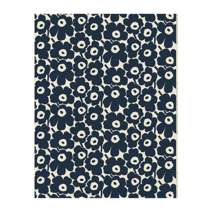 Pieni Unikko Wachstuch - Dark-Blue-Cotton - Marimekko