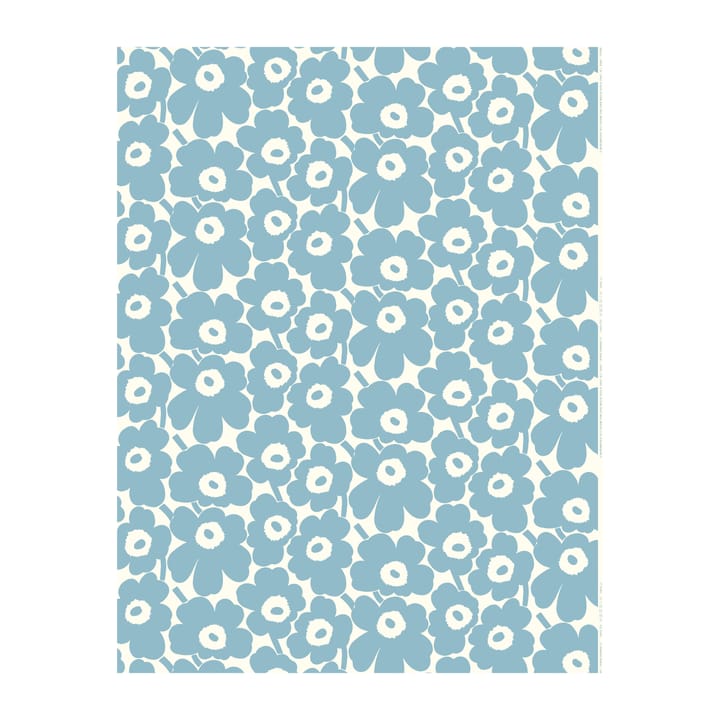 Pieni Unikko Wachstuch - Off white-light blue - Marimekko