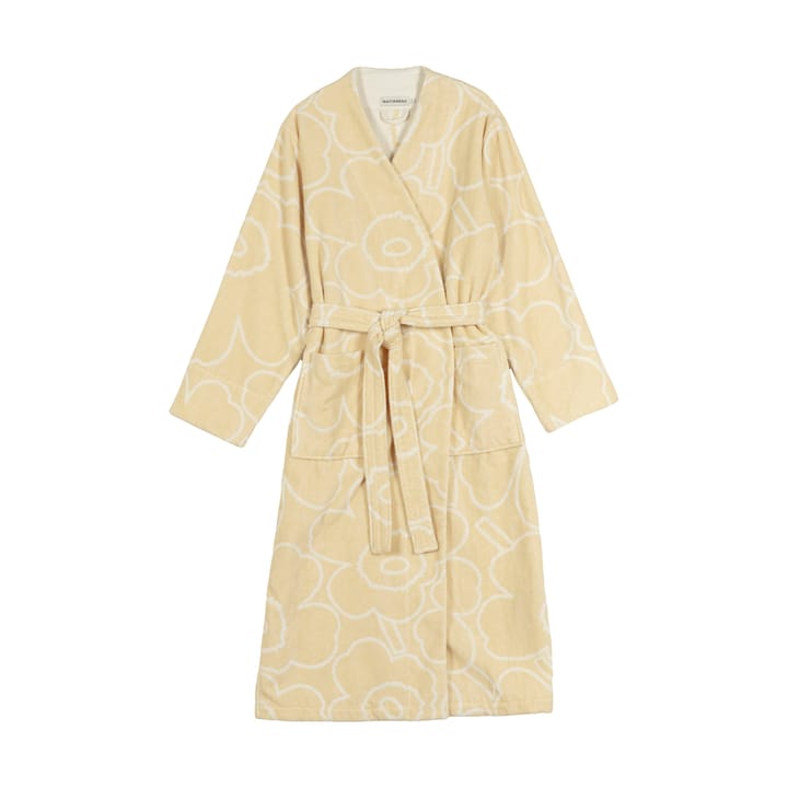 Piirto Unikko Bademantel beige - XL - Marimekko