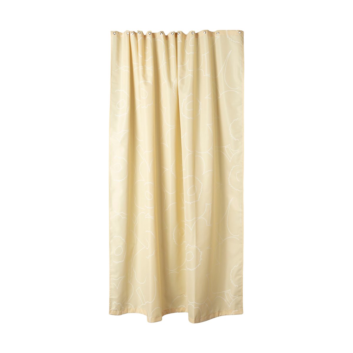 Marimekko Piirto Unikko Duschvorhang 180x200 cm Beige