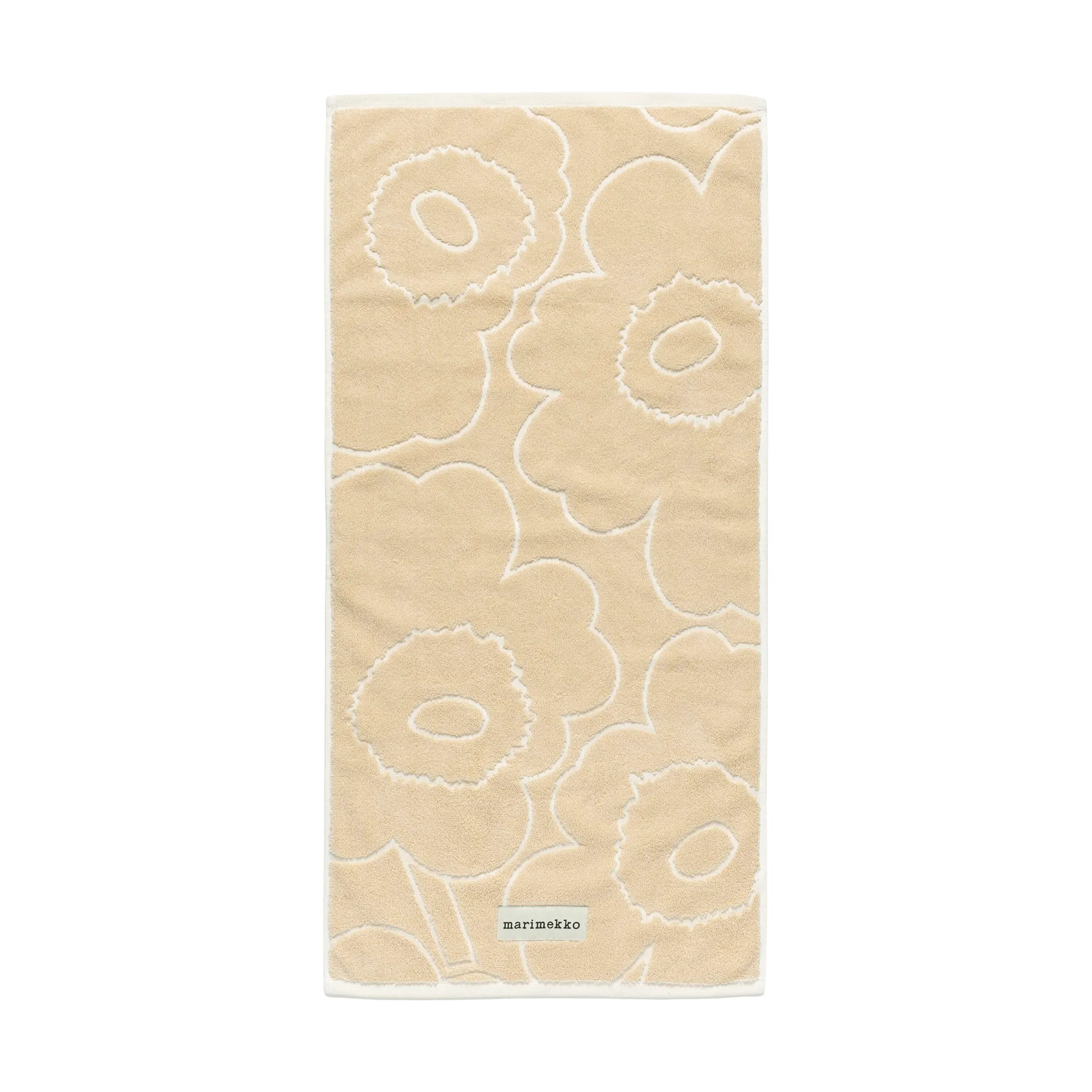 Piirto Unikko Handtuch 50x100 cm, Beige Marimekko