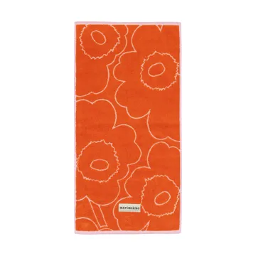 Piirto Unikko Handtuch 50x100 cm - Burnt orange-pink - Marimekko