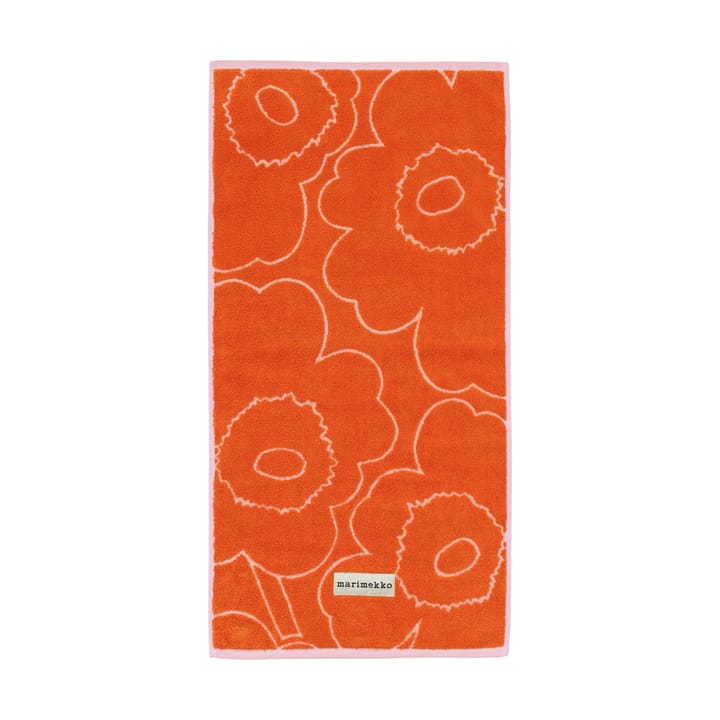 Piirto Unikko Handtuch 50x100 cm - Burnt orange-pink - Marimekko