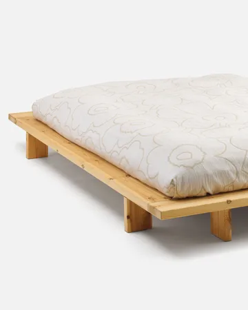 Piirto Unikko Tagesdecke 260x260 cm - Ecru - Marimekko