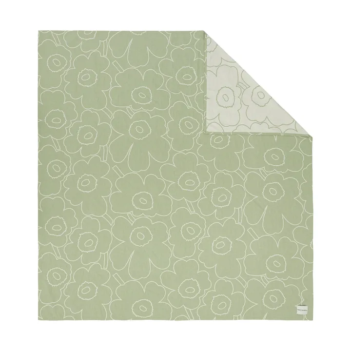 Piirto Unikko Tagesdecke 260x260 cm - Pear-off white - Marimekko