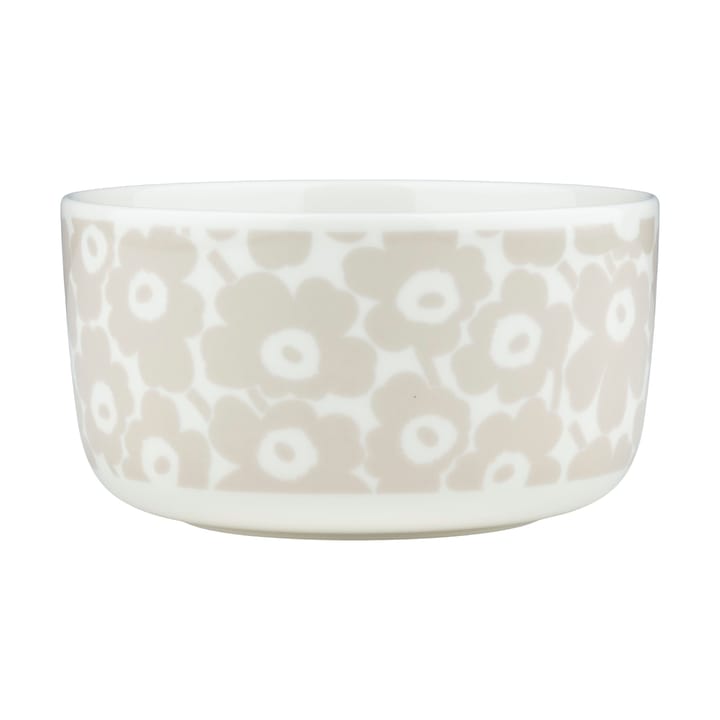 Pikkuinen Unikko Schüssel - White-straw - Marimekko