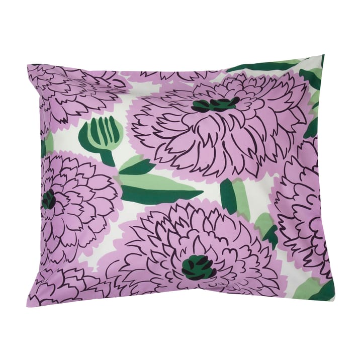 Primavera Kissenbezug 50 x 60cm - Off white-violet-grün - Marimekko