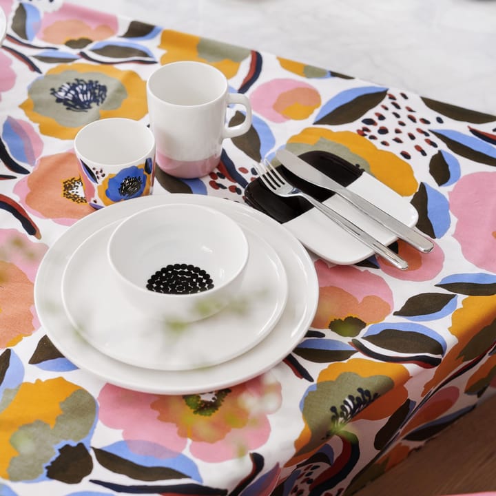 Puolikas Tasse 25 cl - Weiß-rosa - Marimekko