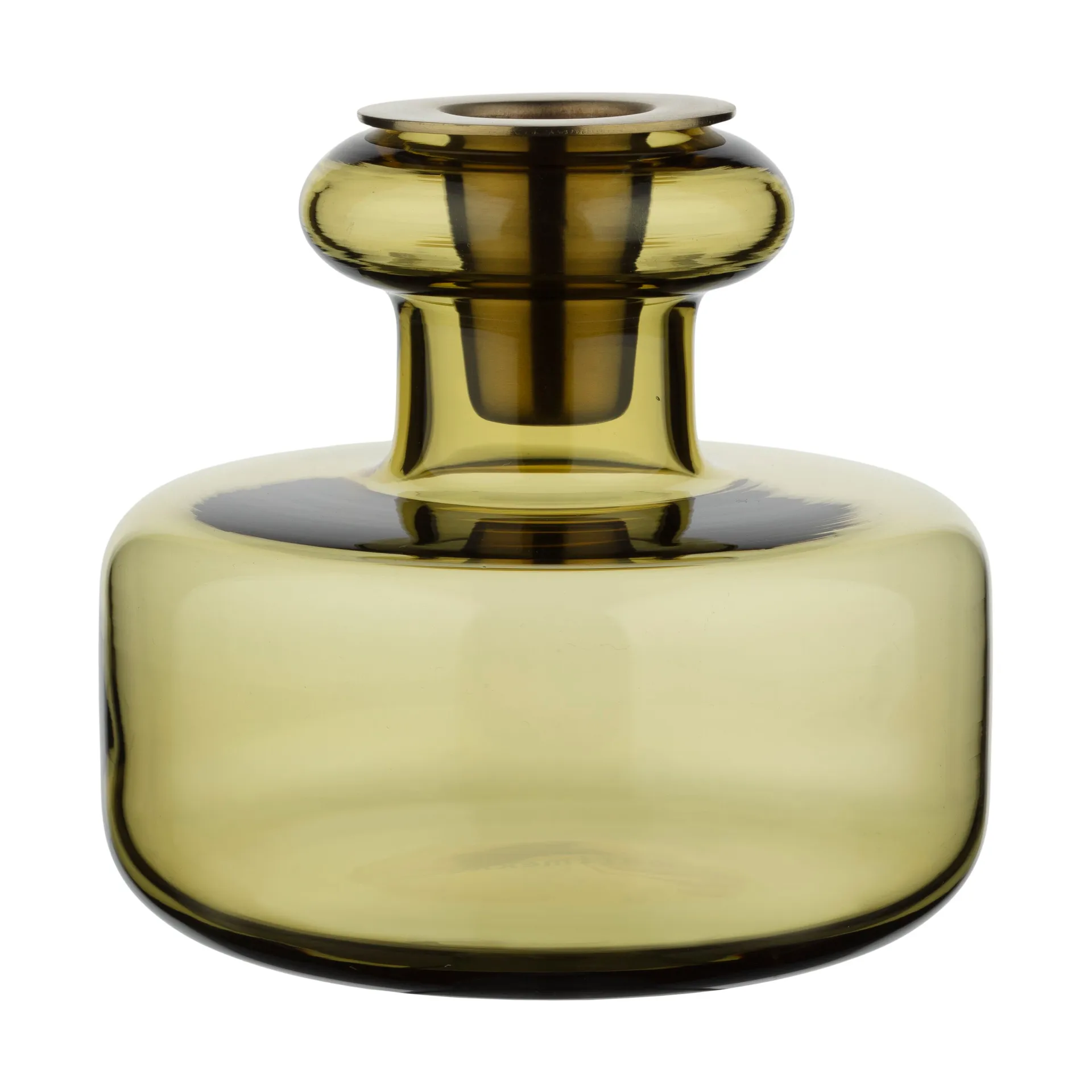 Puteli Kerzenhalter Ø10,5cm, Green umber Marimekko