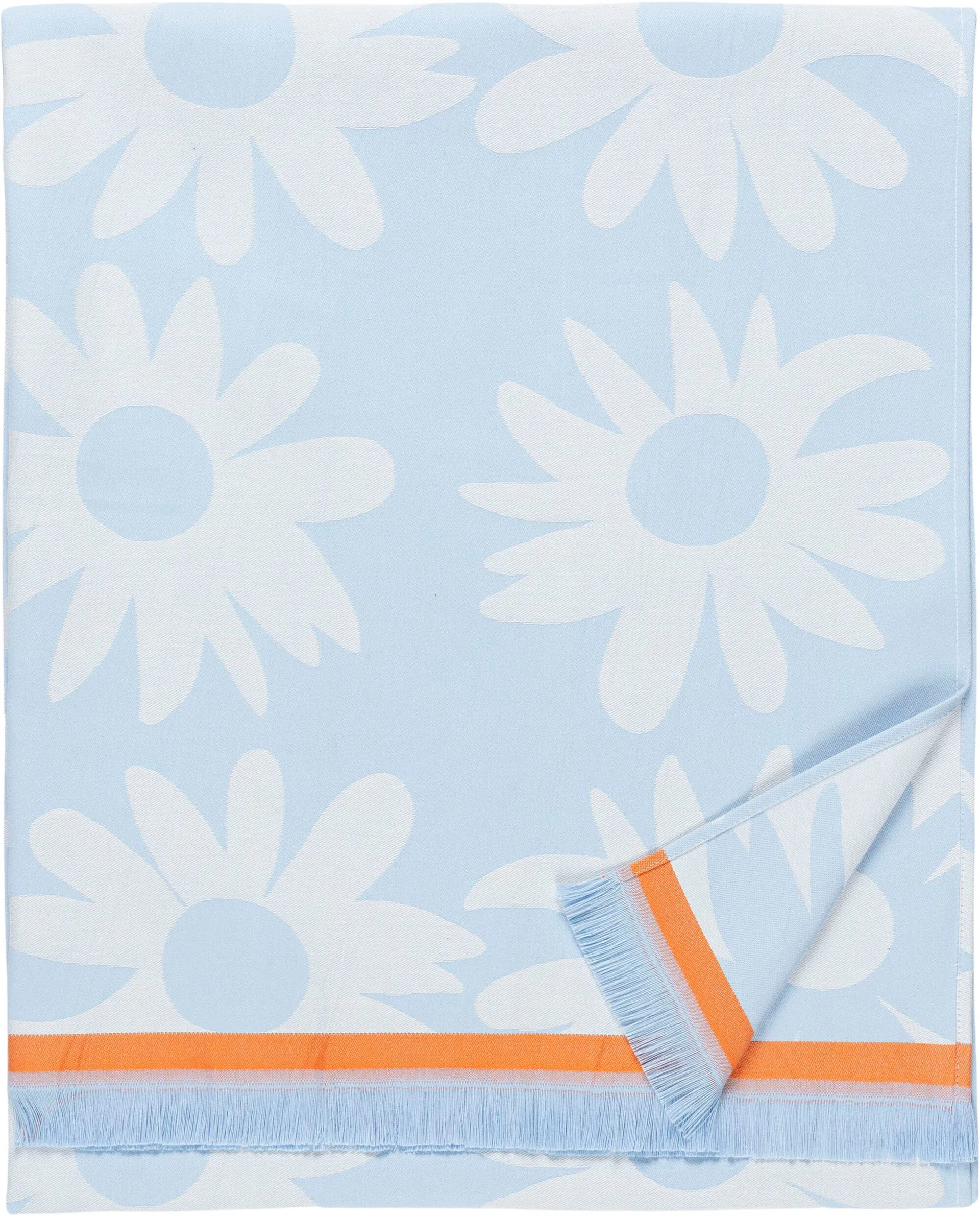 Rakastaa ei rakasta Hamam Badetuch 91x165 cm, Orange-Off-white-light blue Marimekko