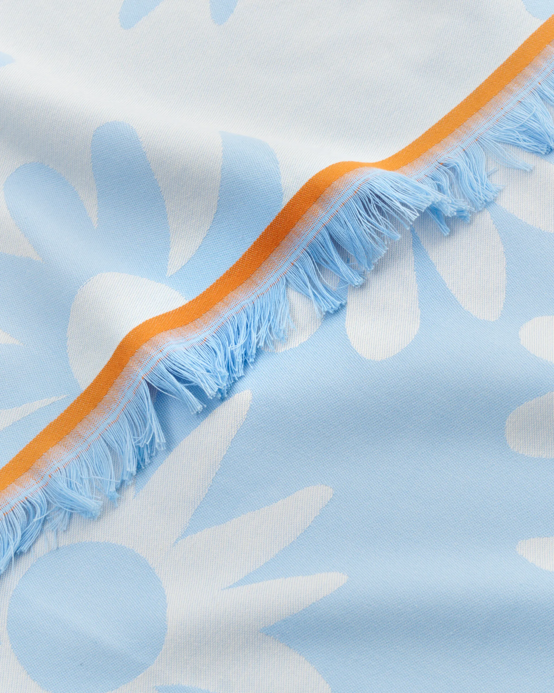 Rakastaa ei rakasta Hamam Handtuch 45x92 cm, Orange-Off-white-light blue Marimekko
