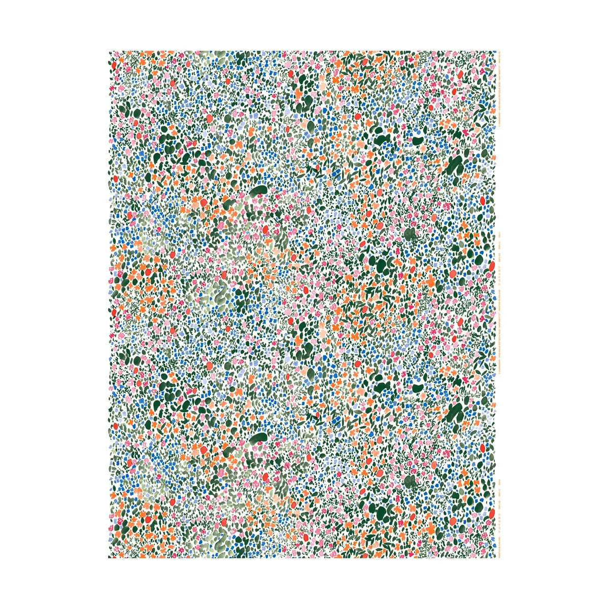 Marimekko Rantaniitty Wachstuch White-multi