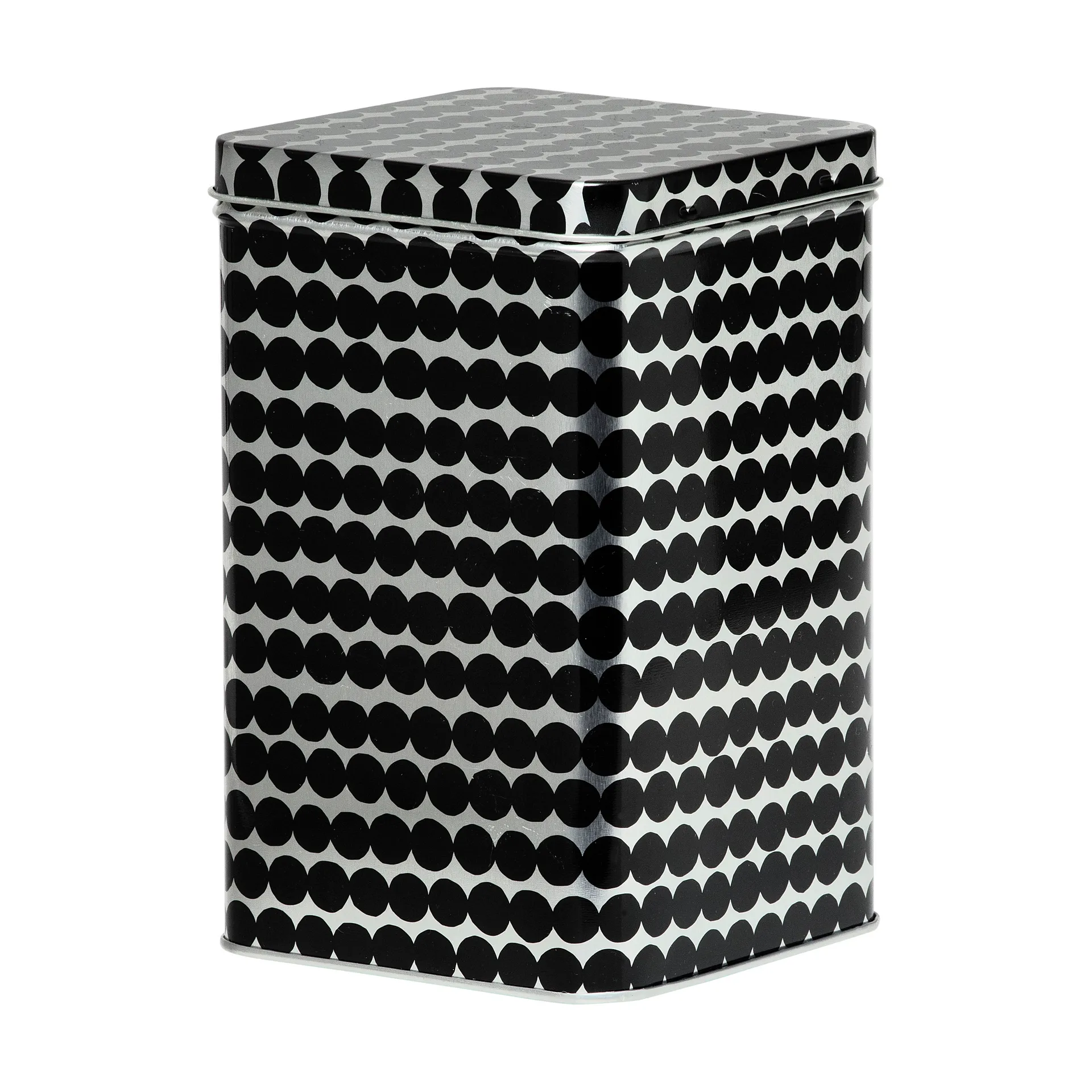 Räsymatto Aufbewahrungsbox 17,5cm, Grau-schwarz Marimekko