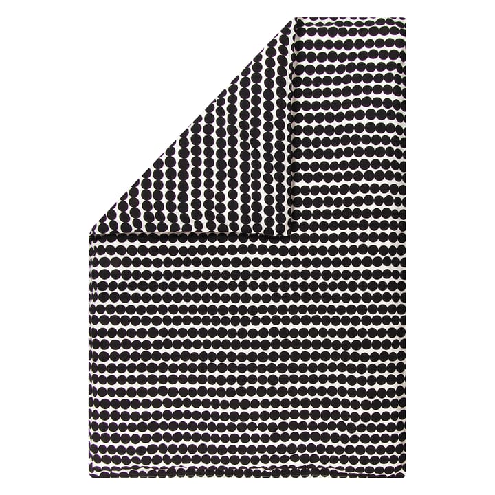 Räsymatto Deckenbezug 210 x 150cm - Schwarz-weiß - Marimekko