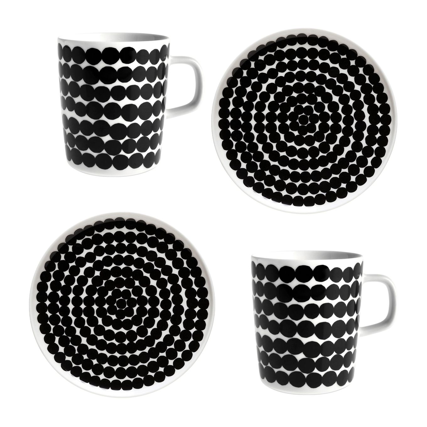Marimekko Räsymatto breakfast set
