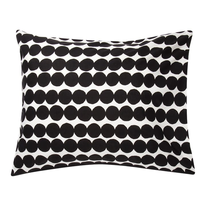 Räsymatto Kissenbezug 50 x 60cm - Schwarz-weiß - Marimekko