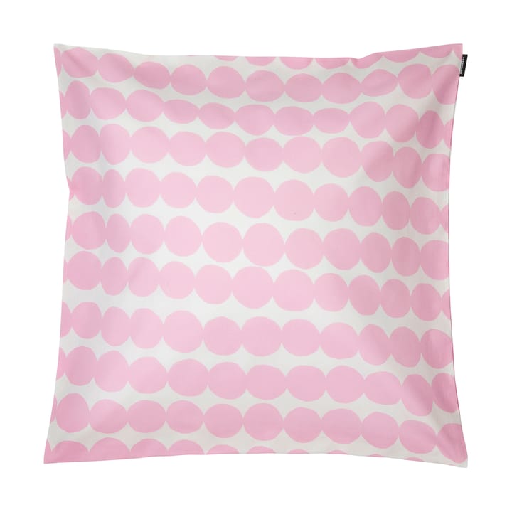 Räsymatto Kissenbezug Baumwolle 50 x 50cm - Weiß -rosa - Marimekko