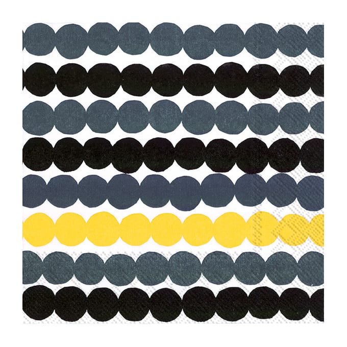 Räsymatto Serviette 33 x 33cm 20er Pack - Gelb - Marimekko