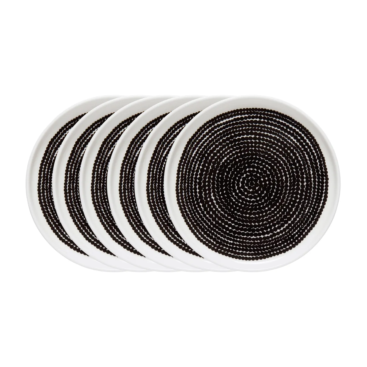 Marimekko Räsymatto Teller Ø 25cm – 6 pack Kleine Punkte Räsymatto Teller Ø 25cm – 6 pack Kleine Punkte