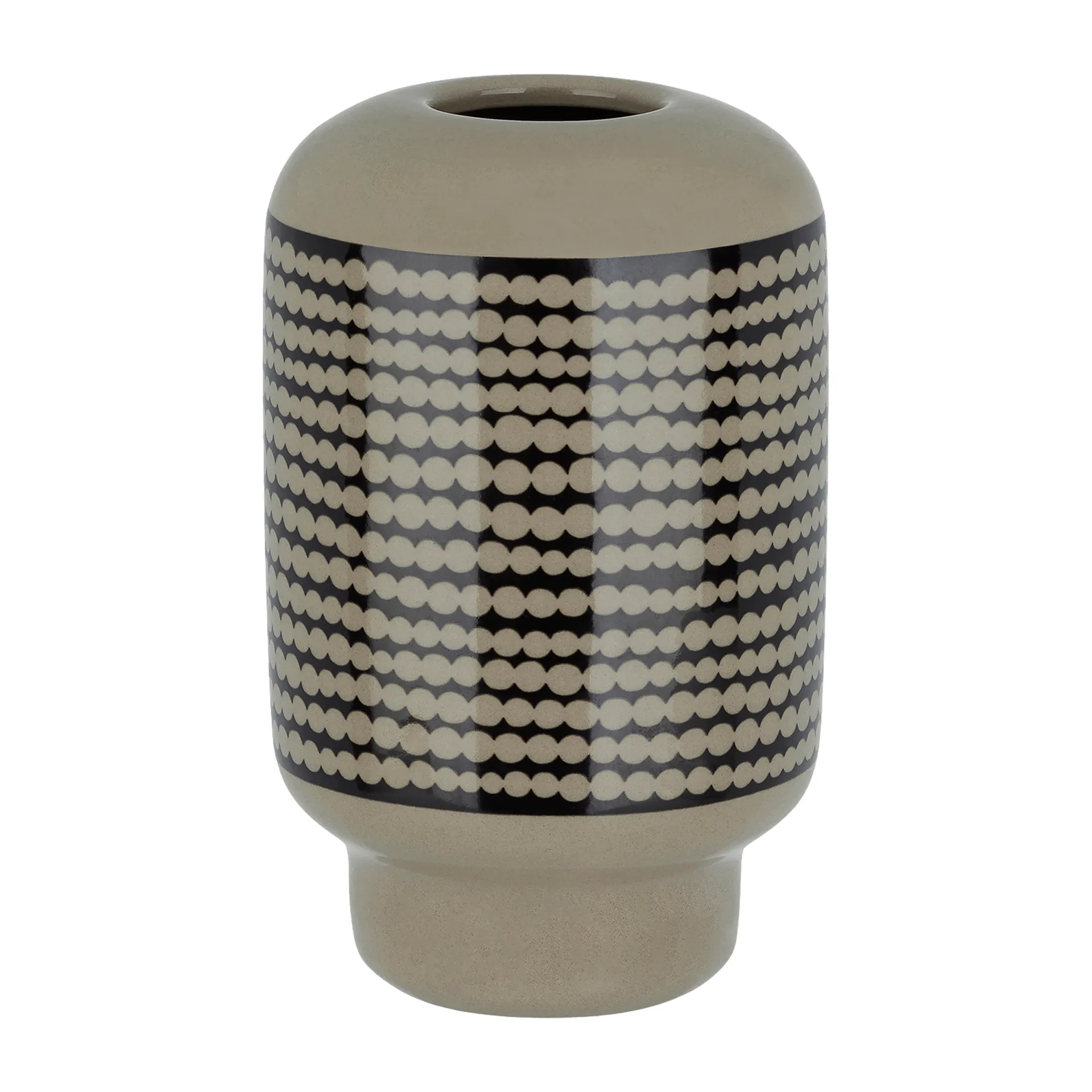 Räsymatto Vase 14cm, Terra-black Marimekko