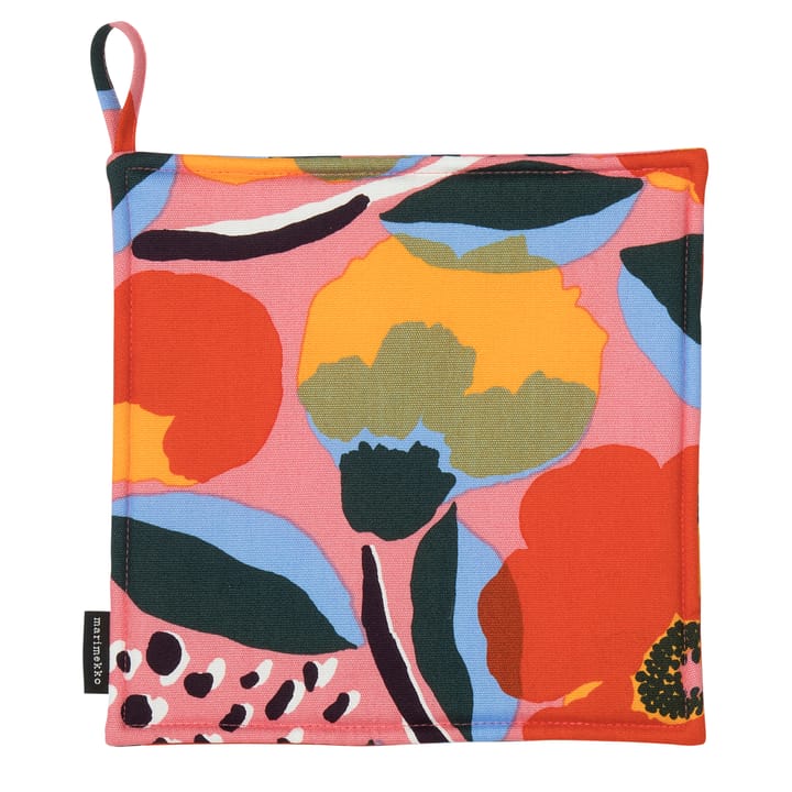 Rosarium Topflappen - Rosa-blau-rot - Marimekko