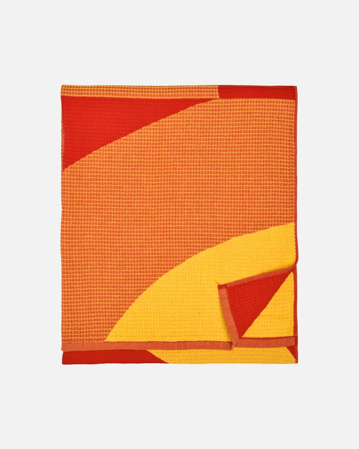 Savanni Strandhandtuch 100 x 180cm, Rot -gelb Marimekko