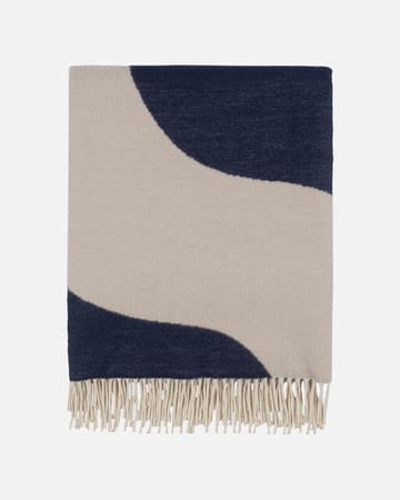 Seireeni Decke 130x180 cm - Off white-dark blue - Marimekko