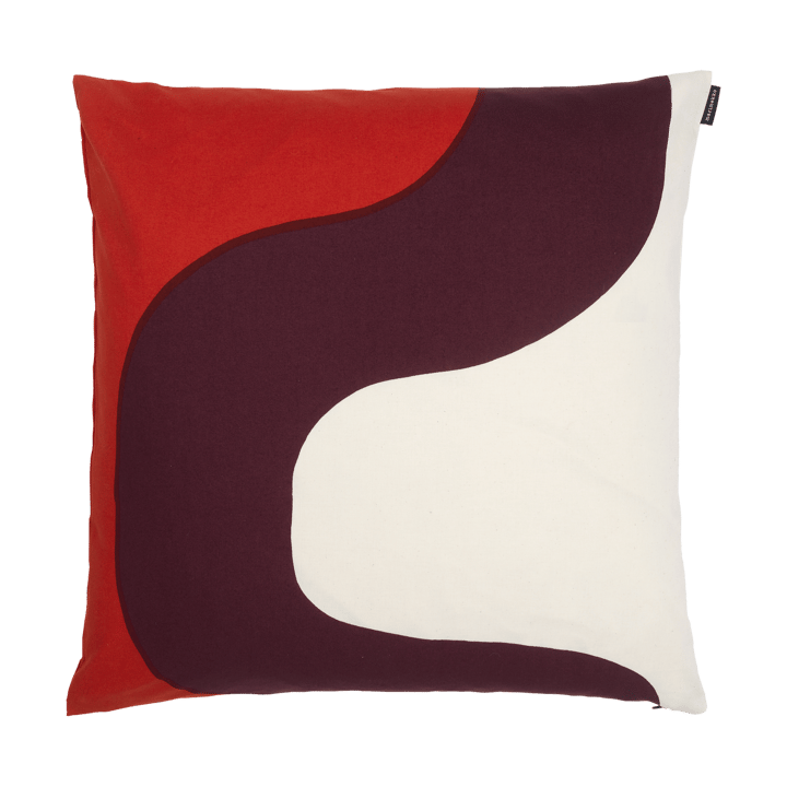 Seireeni Kissenbezug 50x50cm - Cotton-burgundy-red - Marimekko