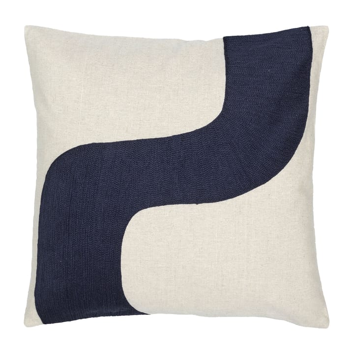 Seireeni Kissenbezug 50x50cm - Linen-dark blue - Marimekko