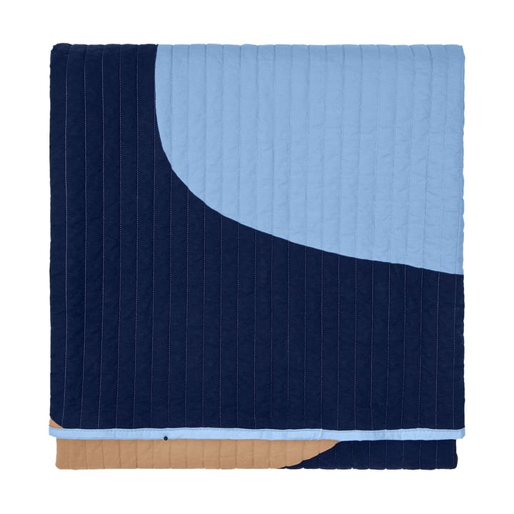 Seireeni Tagesdecke 160 x 234 cm, Beige-Blau Marimekko