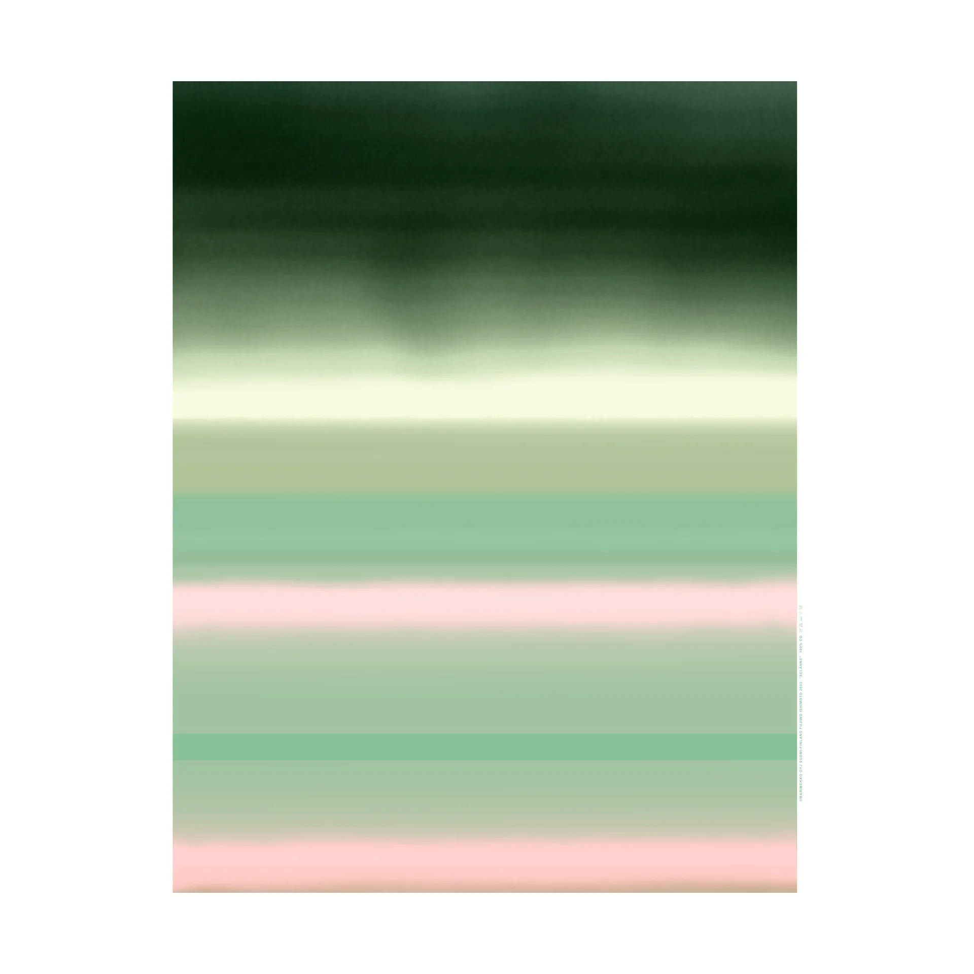 Selänne Stoff, Grün Marimekko