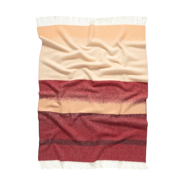 Selänne Wohndecke 130x170 cm, Burgundy-off white, peach Marimekko