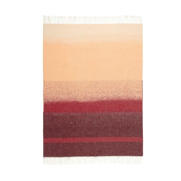 Selänne Wohndecke 130x170 cm - Burgundy-off white, peach - Marimekko
