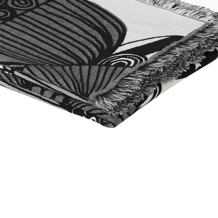 Siirtolapuutarha Decke 130x180 cm - Off white-schwarz - Marimekko