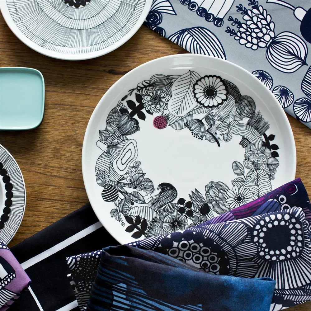 Siirtolapuutarha Servierteller, Ø 32cm Marimekko