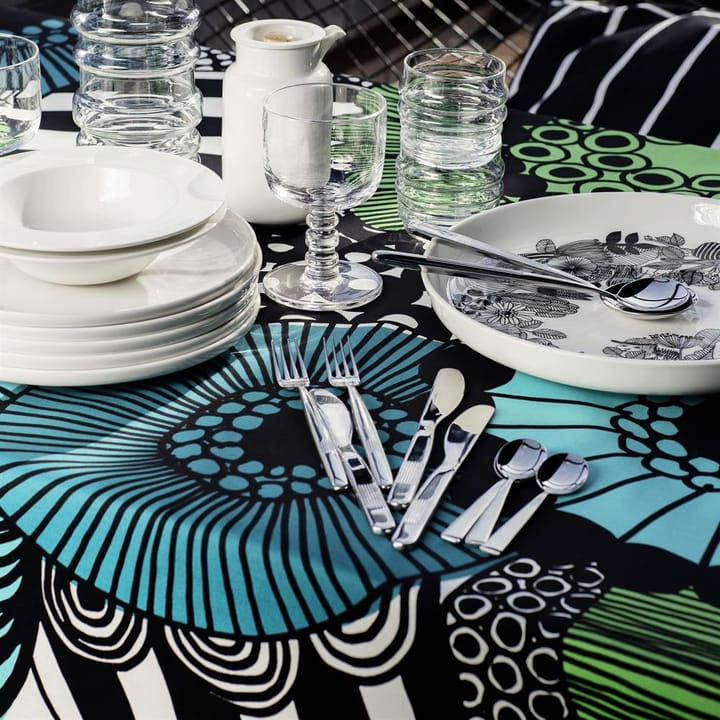 Siirtolapuutarha Stoff - Grün-blau - Marimekko
