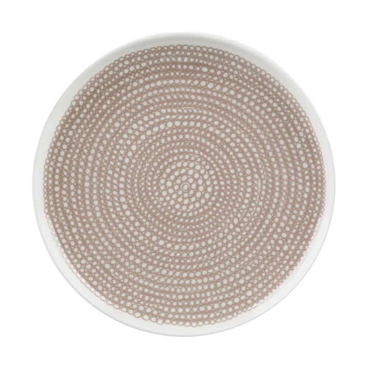 Siirtolapuutarha Teller Ø 25cm - White-beige - Marimekko