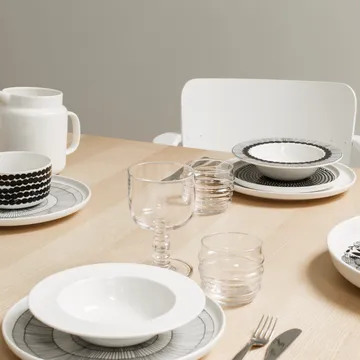 Siirtolapuutarha tiefer Teller 4er Pack Ø 20cm - Marimekko