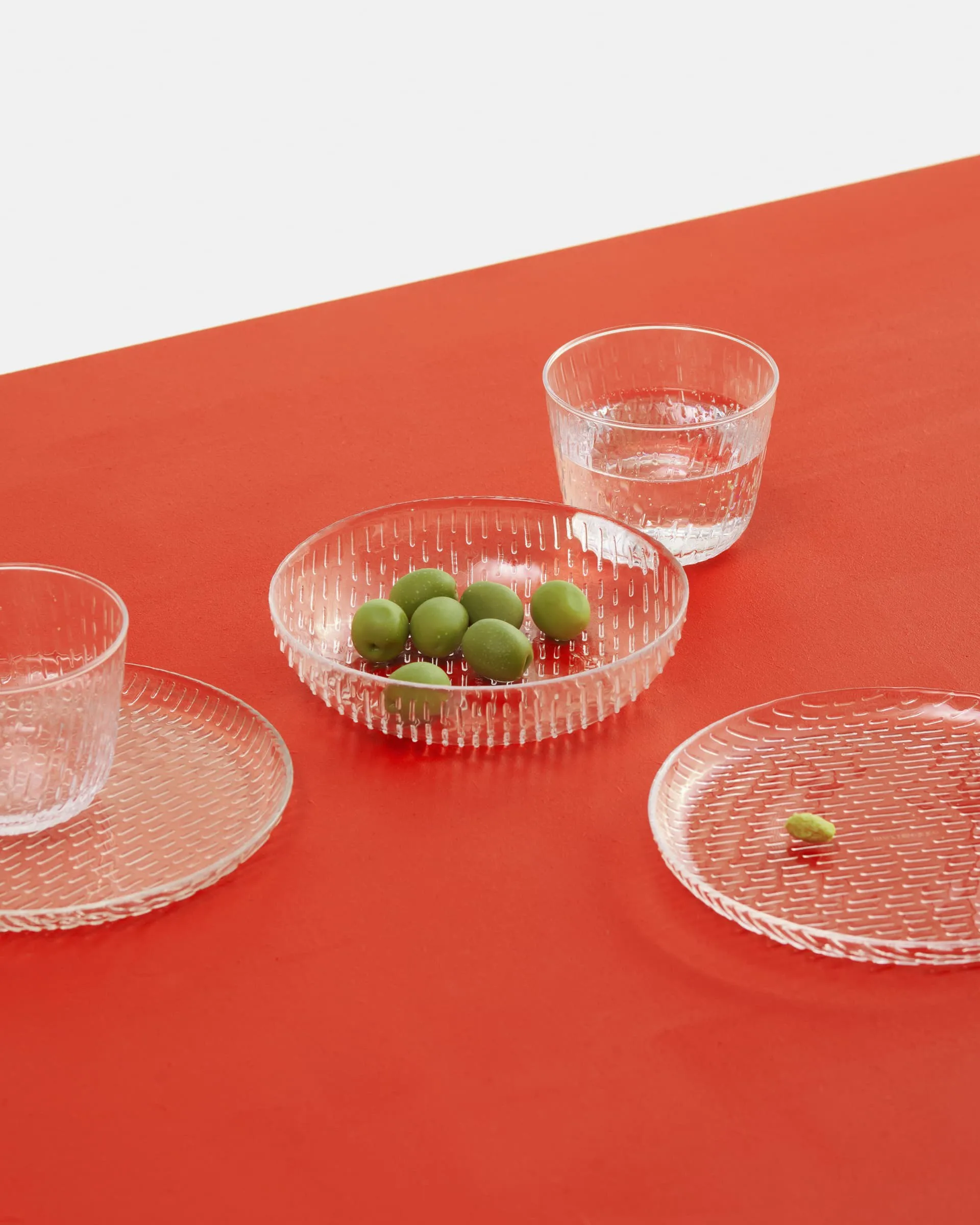 Syksy Schale Glas 2,5 dl 2er-Pack, Clear Marimekko