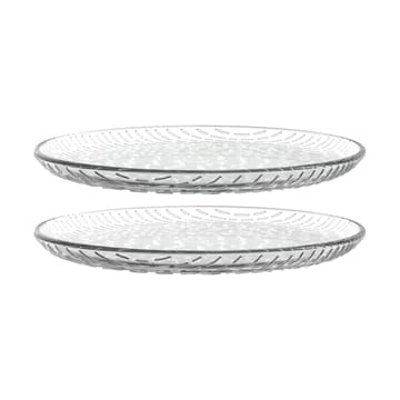 Syksy Unterteller Glas Ø17 cm 2er-Pack - Clear - Marimekko