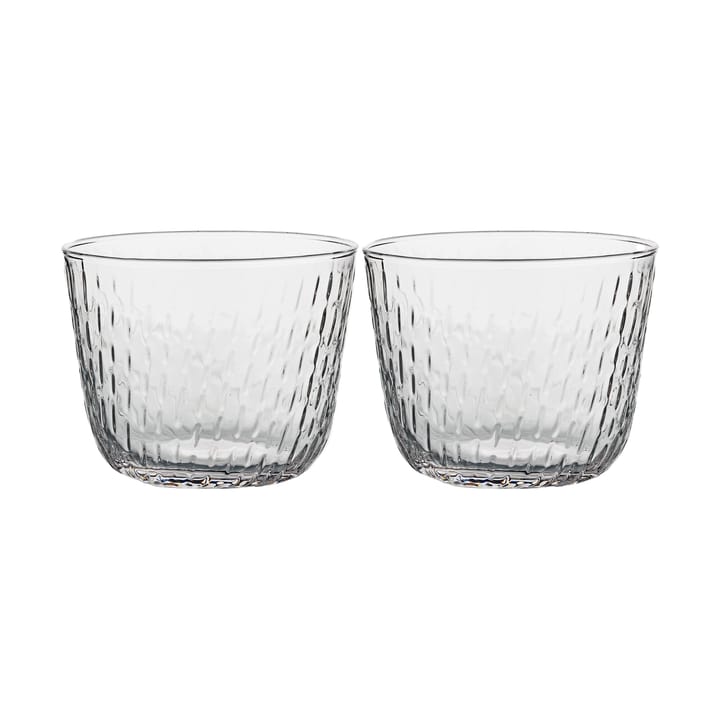 Syksy Wasserglas 2 dl 2er Pack - Clear - Marimekko