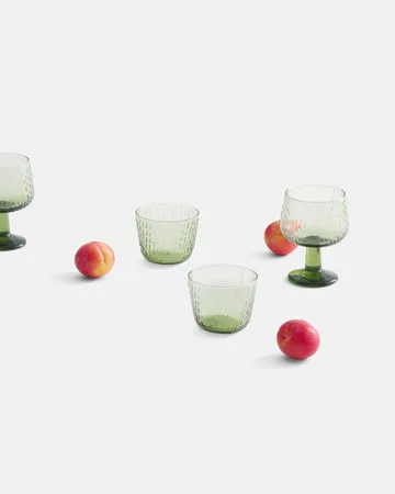 Syksy Wasserglas 2 dl 2er Pack - Olive - Marimekko