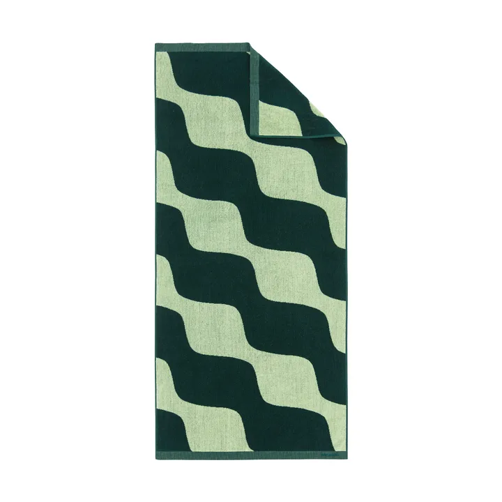 Taifuuni Badetuch 70x150 cm - Pear-dark green - Marimekko