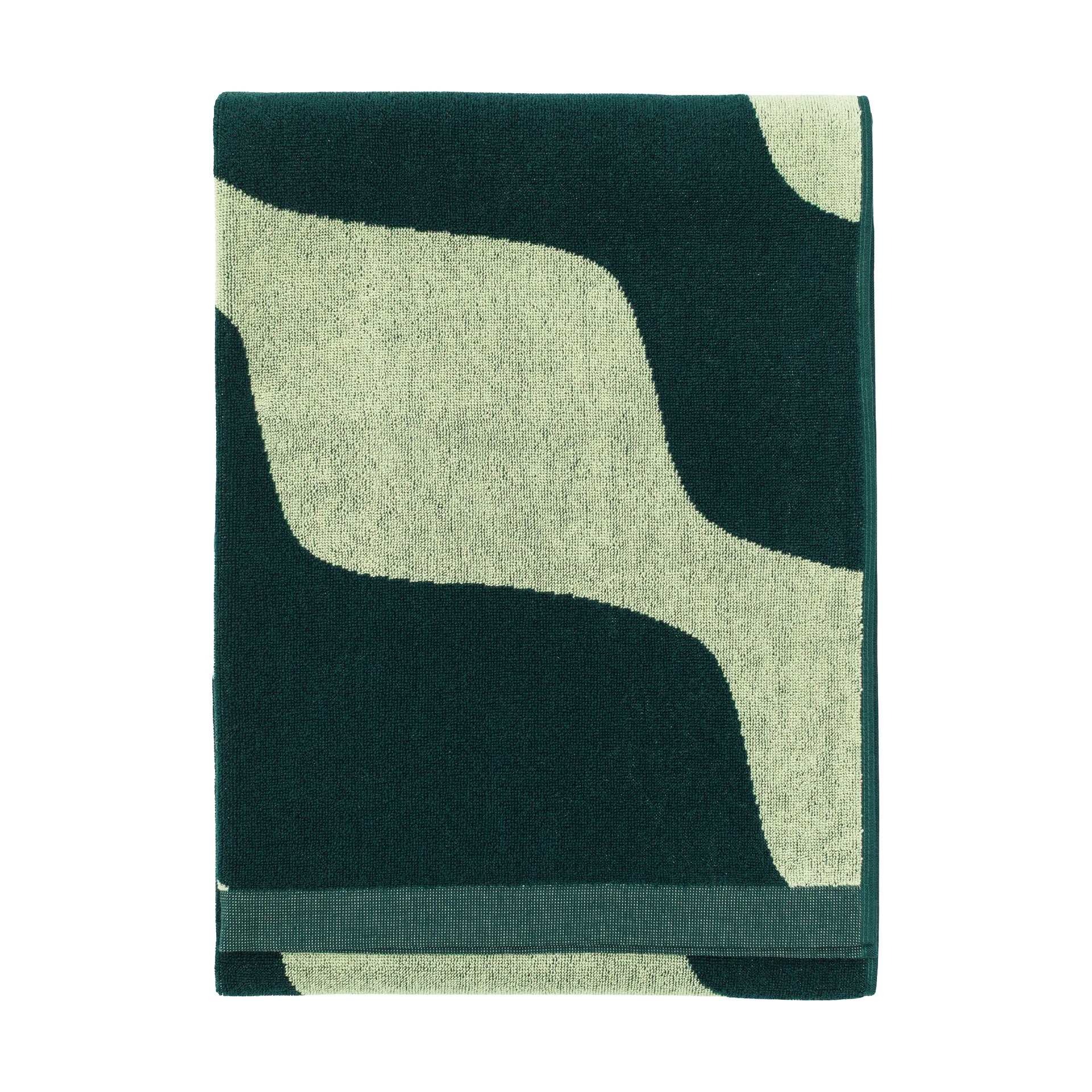 Taifuuni Badetuch 70x150 cm, Pear-dark green Marimekko