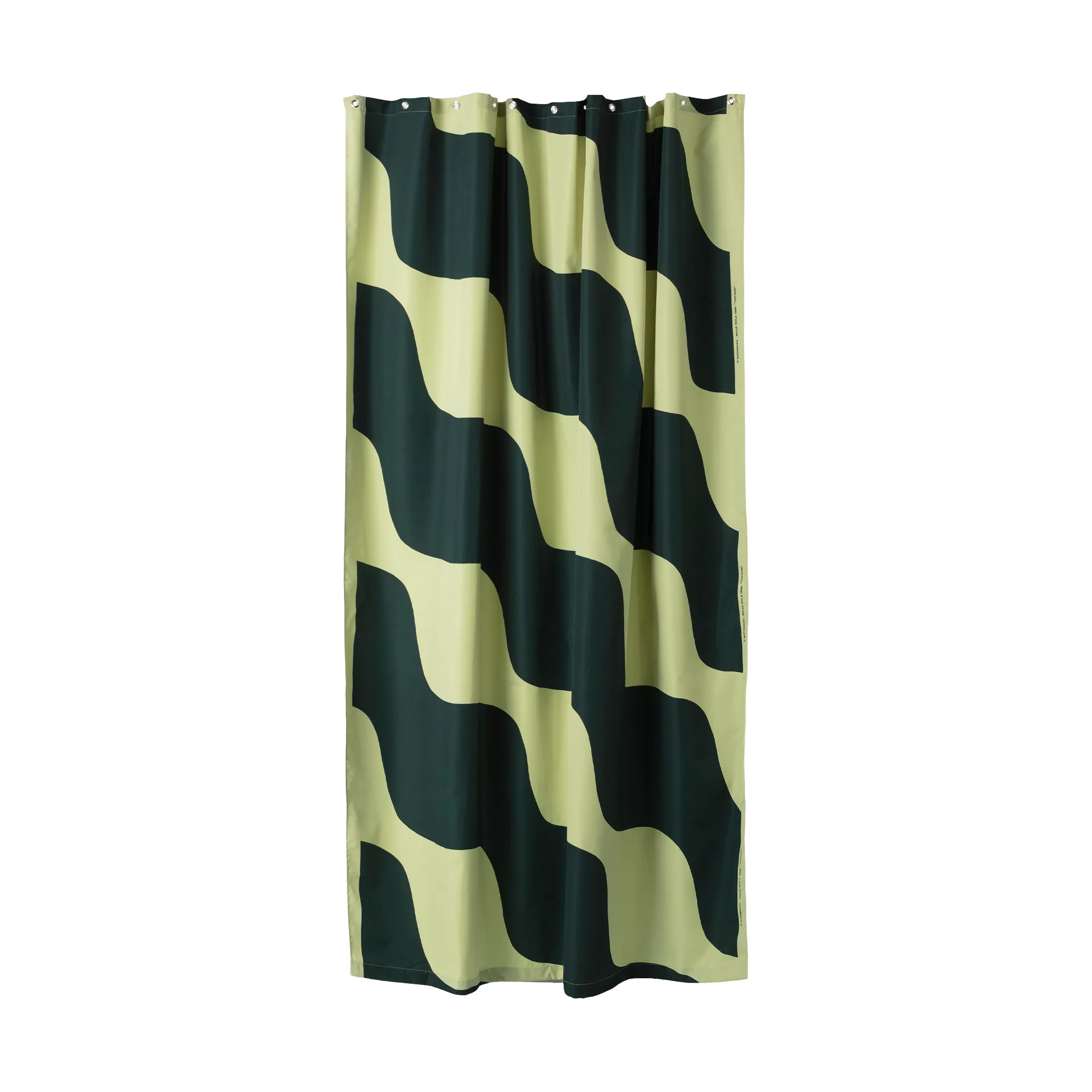 Taifuuni Duschvorhang 180x200 cm, Pear-dark green Marimekko