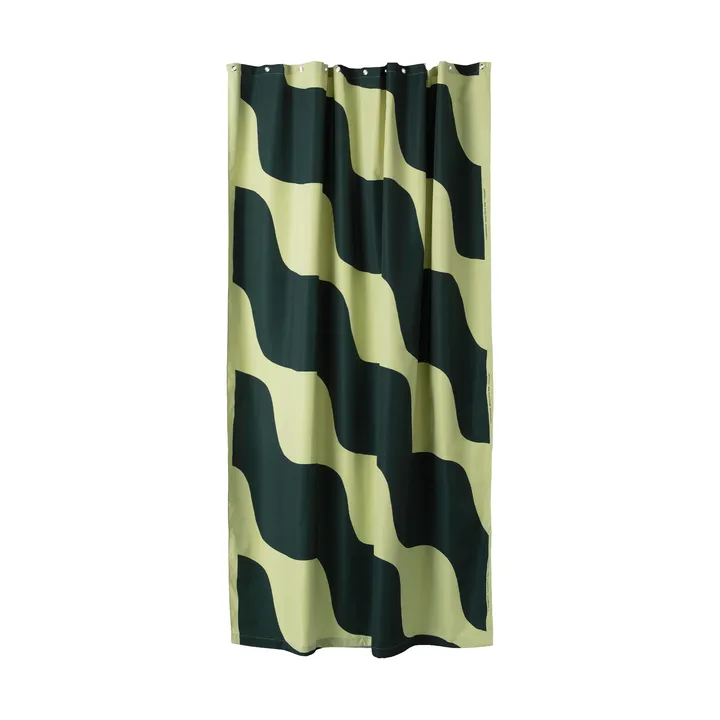 Taifuuni Duschvorhang 180x200 cm - Pear-dark green - Marimekko